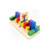 Duel de Blocs en Bois - Jeu de Rapidité & Logique