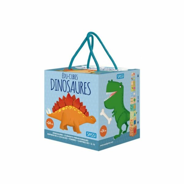 Édu-Cubes & Livre - Les Dinosaures