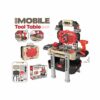 Établi de Bricoleur Mobile 2-en-1 avec Boîte d'Outils (78 Pièces ) 