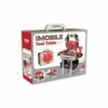 Établi de Bricoleur Mobile 2-en-1 avec Boîte d'Outils (78 Pièces ) 