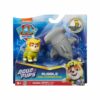 Figurine Rubble & Requin-Marteau Paw Patrol Aqua Pups
