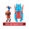 Figurine Zuma & Dragon Ruby Paw Patrol Rescue Knights