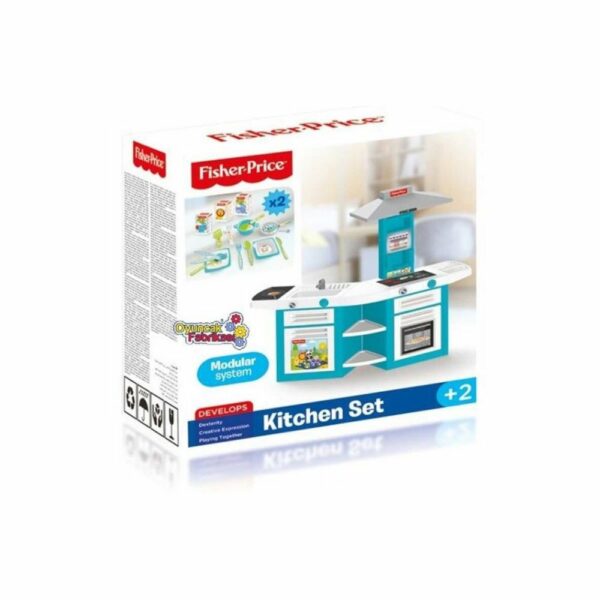 Grande Cuisine Duo Fisher-Price Interactif 38 Pièces avec Sons