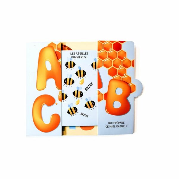 Livre à Tiroirs - Tire et Apprends l'Alphabet