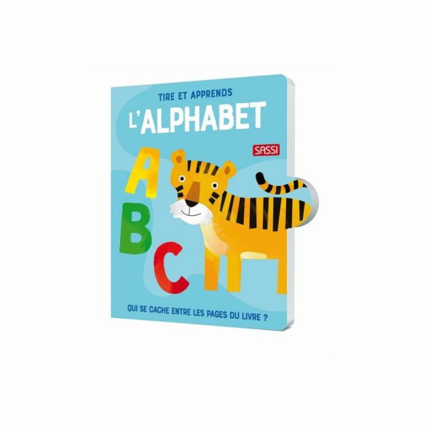 Livre à Tiroirs - Tire et Apprends l'Alphabet