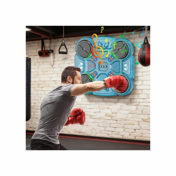 Machine de Boxe Musicale & d'Entraînement Sans Fil pour Enfants