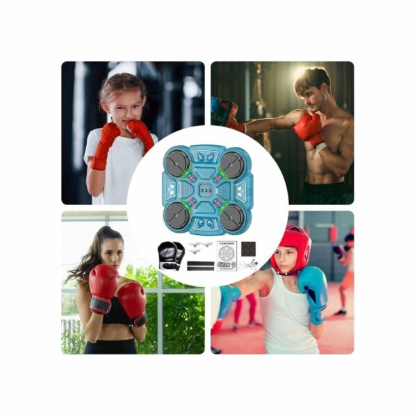 Machine de Boxe Musicale & d'Entraînement Sans Fil pour Enfants