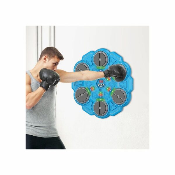 Machine de Boxe Musicale Murale - Entraînement Tactile & Réflexes