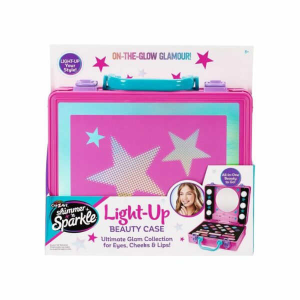 Mallette de Maquillage Lumineuse Style Hollywood - Shimmer 'N Sparkle