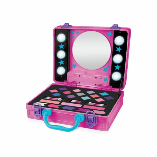 Mallette de Maquillage Lumineuse Style Hollywood (6) Mallette de Maquillage Lumineuse Style Hollywood - Shimmer 'N Sparkle
