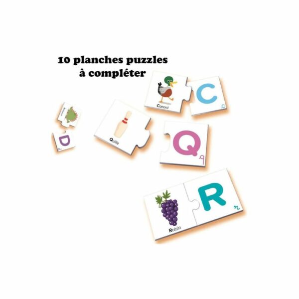 Mon Premier Alphabet - Puzzles Autocorrectifs