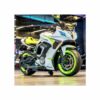 Moto Électrique Enfant Format XL 12V avec Effets Lumineux