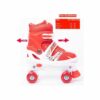 Patins à Roulettes 4 Roues Ajustables rouge ( Livraison offerte )