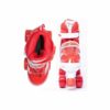 Patins à Roulettes 4 Roues Ajustables rouge ( Livraison offerte )