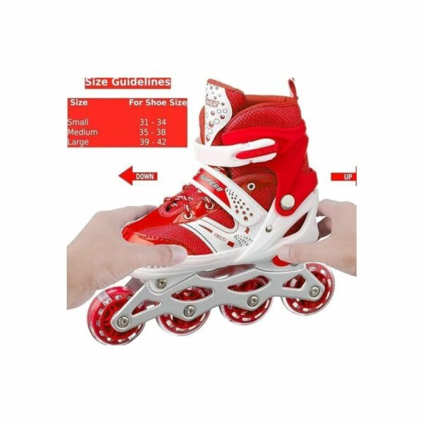 Patins à Roulettes Alignées Ajustables 39-42 ( Livraison offerte )