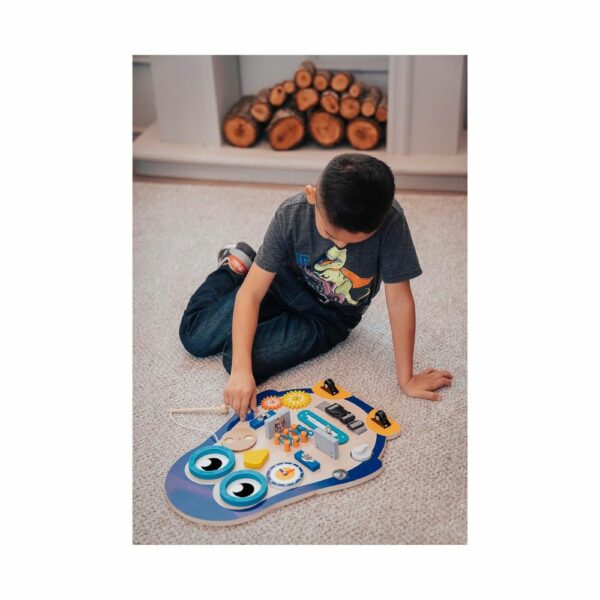 Planche d'Activités Montessori "Pingouin" en Bois ( Livraison gratuite )