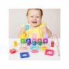 Plateau Multi-Activités Montessori 3-en-1 en Bois & Jeu de Pêche