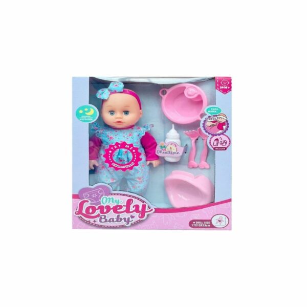Poupée Interactif "My Lovely Baby" avec Accessoires Repas & Pot (Dès 3 ans) ✨💖