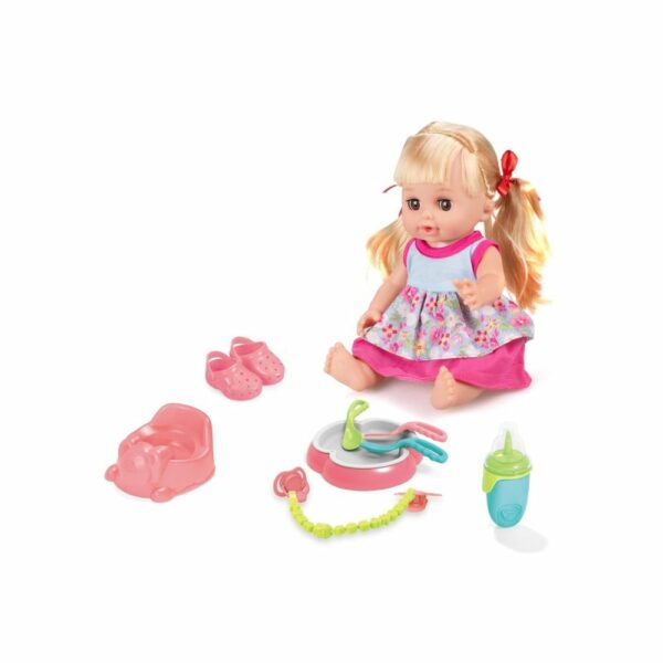 Poupée Interactif "Mon Premier Bébé" avec Sons, Biberon & Pot (Dès 3 ans) ✨👶