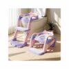 Réducteur de Toilettes 3-en-1 avec Échelle violet ( Livraison offerte )