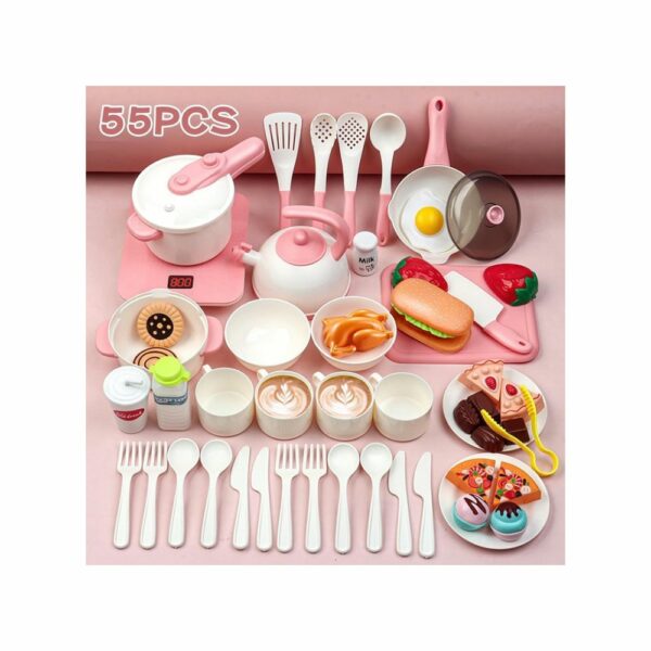 Set de Cuisine 55 Pièces Lumineuse & Sonore