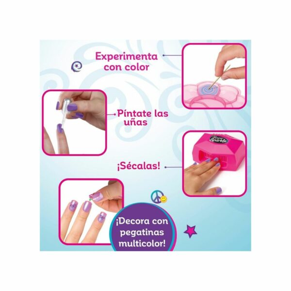 Studio de Manucure Magique avec Séchoir à Ongles - Shimmer 'N Sparkle Cra-Z-Art