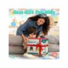 Tableau d'Apprentissage 4-en-1 Ajustable 4 Tableau d'Apprentissage double face Ajustable (Dès 3 ans)