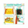 Tableau d'Apprentissage 4-en-1 Ajustable 5 Tableau d'Apprentissage double face Ajustable (Dès 3 ans)