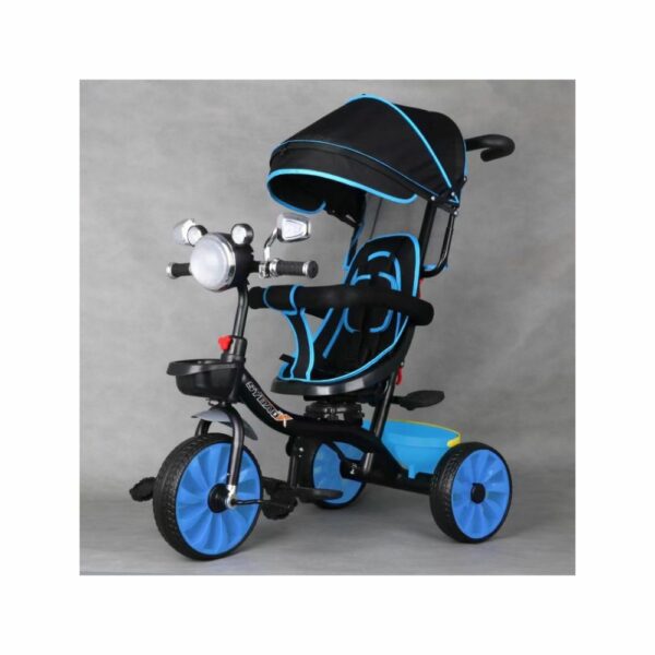 Tricycle Évolutif Bébé Musical & Lumineux avec poignee