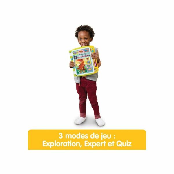 Le Grand Livre Interactif des Dinosaures 100% Français - Vtech