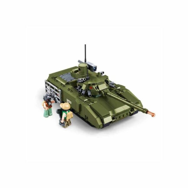 Coffret de construction Militaire Sluban 319 Pièces + 2 Figurines