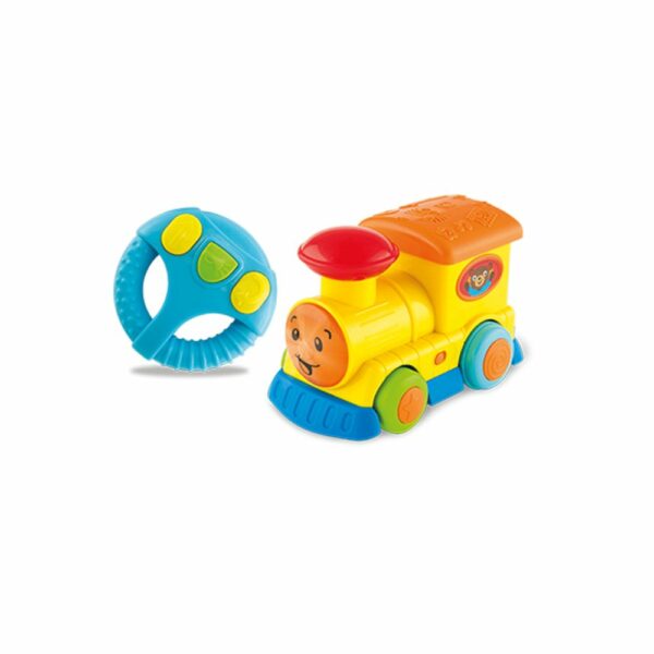 Train Télécommandé avec Volant Infrarouge