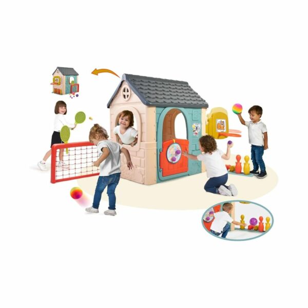 Maisonnette de Jeu Évolutive 6en1 avec Accessoires