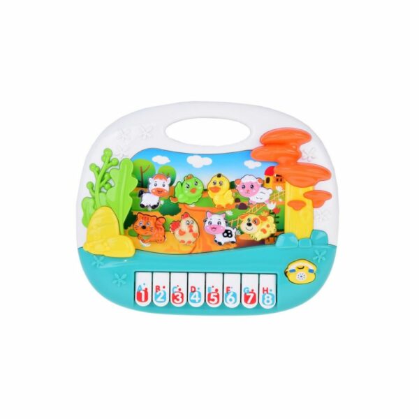 Piano Musical Éducatif Animaux & Chiffres