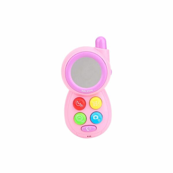 Téléphone Musical & Miroir Bébé